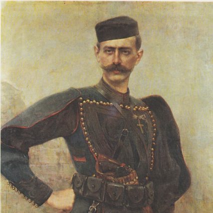 Ο Παύλος Μελάς με στολή Μακεδονομάχου